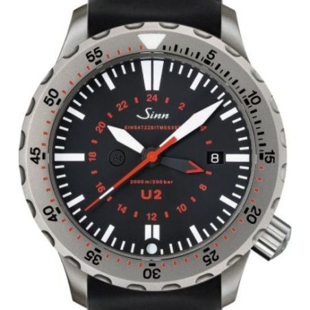 Montre Sinn Diving Watch U2 (EZM 5) Silicone Strap 