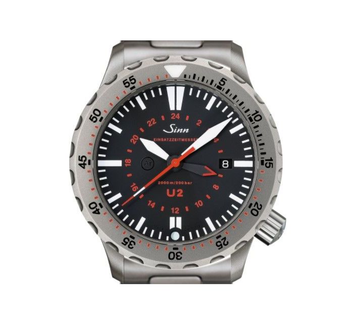 Montre Sinn Diving Watch U2 (EZM 5) Solid Strap 