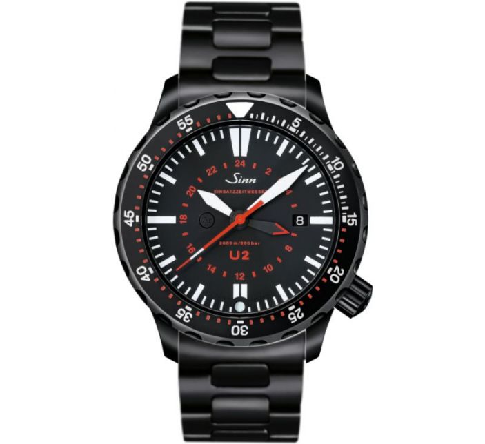 Montre Sinn Diving Watch U2 S (EZM 5) Solid Strap 