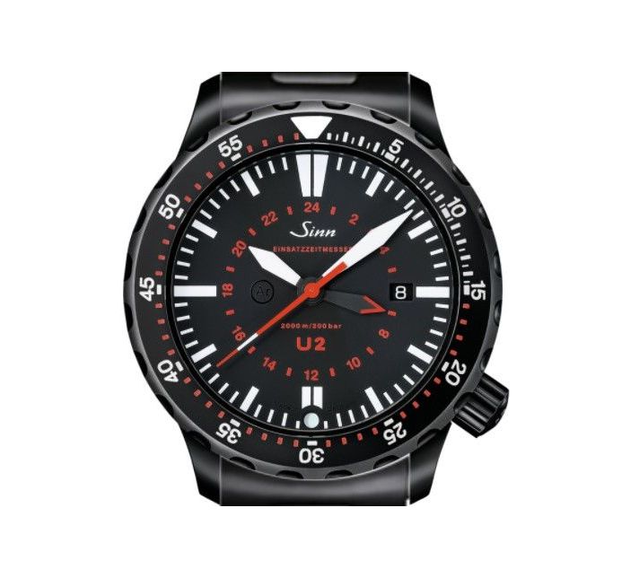 Montre Sinn Diving Watch U2 S (EZM 5) Solid Strap 