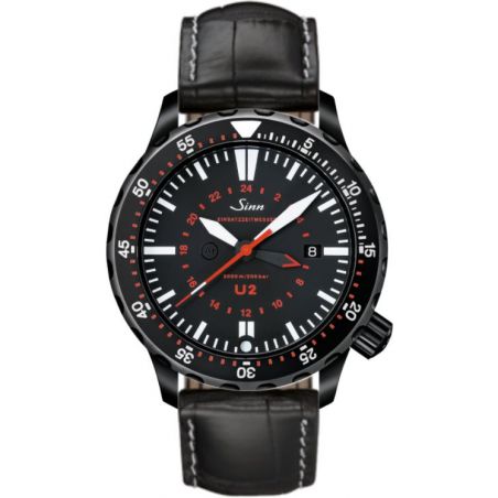 Montre Sinn Diving Watch U2 S (EZM 5) Leather Strap 