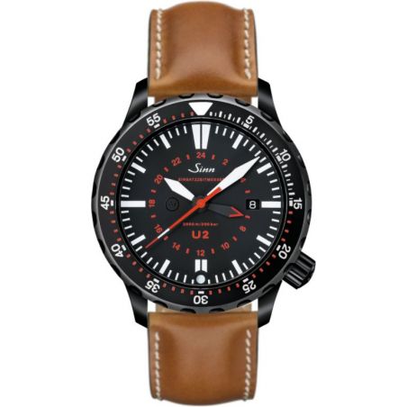 Montre Sinn Diving Watch U2 S (EZM 5) Leather Strap 