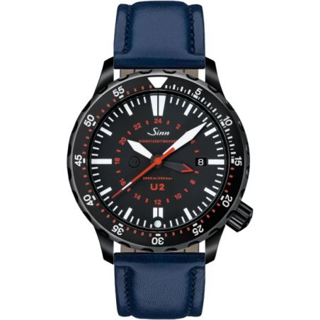 Montre Sinn Diving Watch U2 S (EZM 5) Leather Strap 