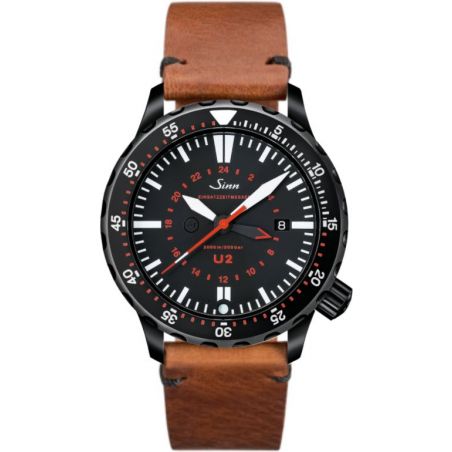 Montre Sinn Diving Watch U2 S (EZM 5) Leather Strap 