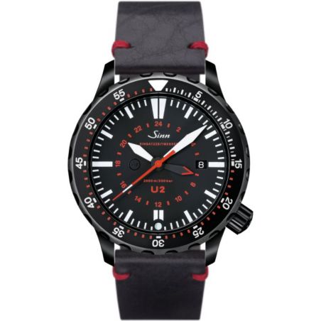 Montre Sinn Diving Watch U2 S (EZM 5) Leather Strap 