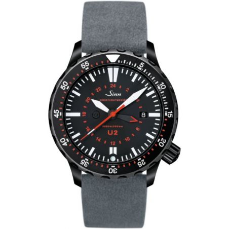 Montre Sinn Diving Watch U2 S (EZM 5) Leather Strap 