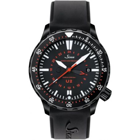 Montre Sinn Diving Watch U2 S (EZM 5) Silicone Strap 