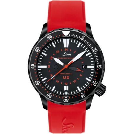 Diving Watch U2 S (EZM 5) Silicone Strap - Sinn 