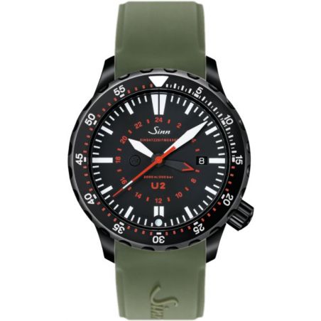 Diving Watch U2 S (EZM 5) Silicone Strap - Sinn 