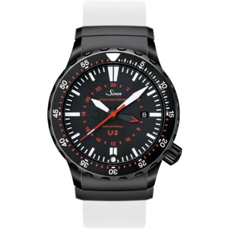 Diving Watch U2 S (EZM 5) Silicone Strap - Sinn 