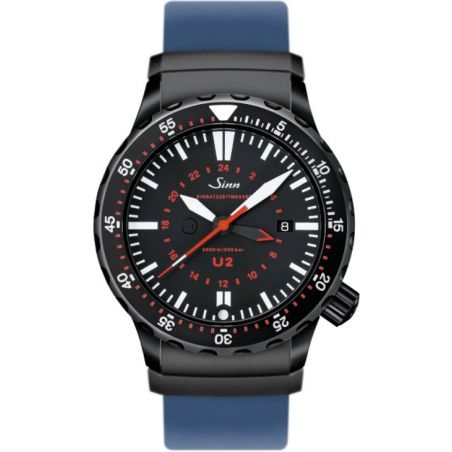 Montre Sinn Diving Watch U2 S (EZM 5) Silicone Strap 