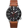 Diving Watch U2 SDR (EZM 5) Leather Strap - Sinn 