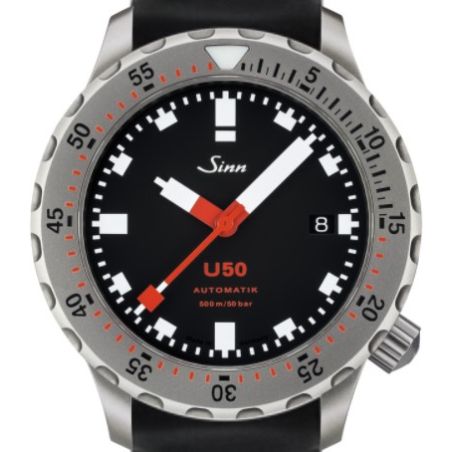 Diving Watch U50 Silicone Strap - Sinn 