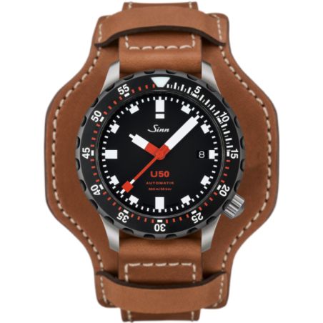 Diving Watch U50 SDR Leather Strap - Sinn 