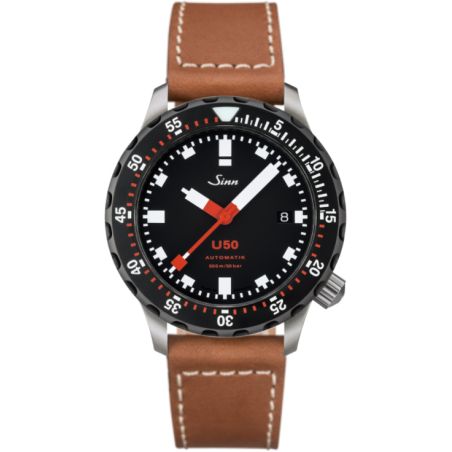 Montre Sinn Diving Watch U50 SDR Leather Strap