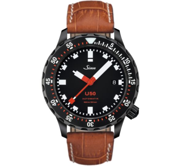 Diving Watch U50 S Leather Strap - Sinn 