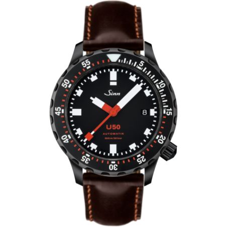 Diving Watch U50 S Leather Strap - Sinn 