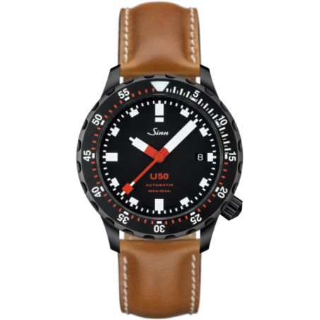 Diving Watch U50 S Leather Strap - Sinn 