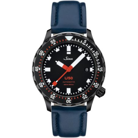 Diving Watch U50 S Leather Strap - Sinn 