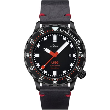 Diving Watch U50 S Leather Strap - Sinn 