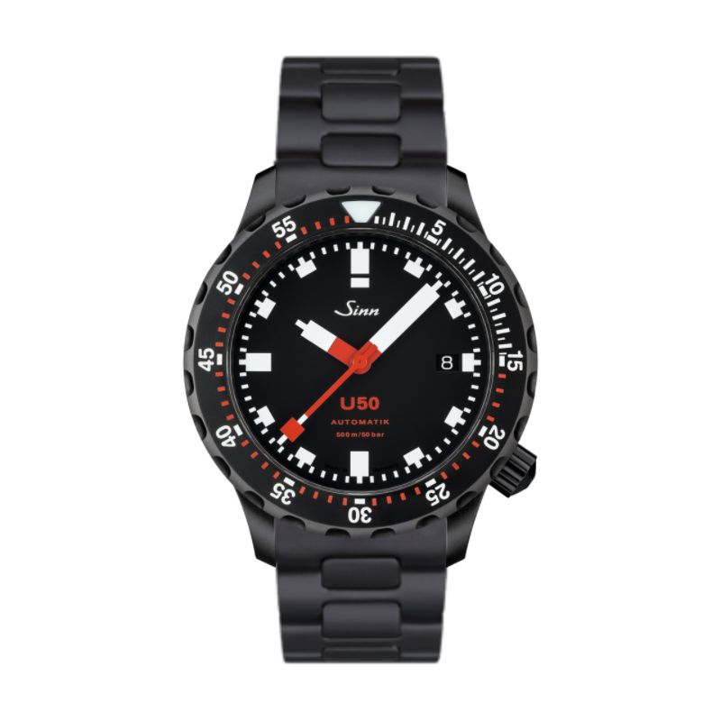 Diving Watch U50 S Solid Strap - Sinn 