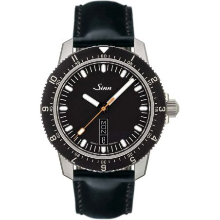 Sporty Watch 105 St Sa Leather Strap - Sinn