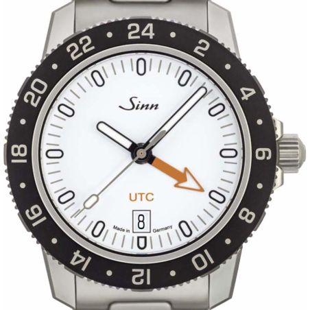 Sporty Watch 105 St Sa UTC W  Solid Strap - Sinn