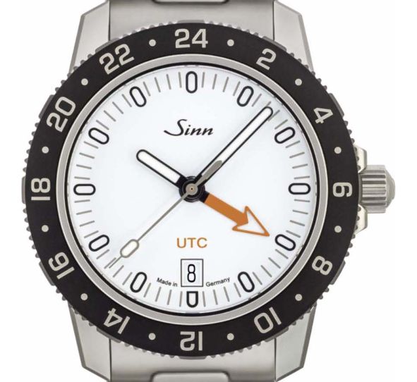 Sporty Watch 105 St Sa UTC W  Solid Strap - Sinn