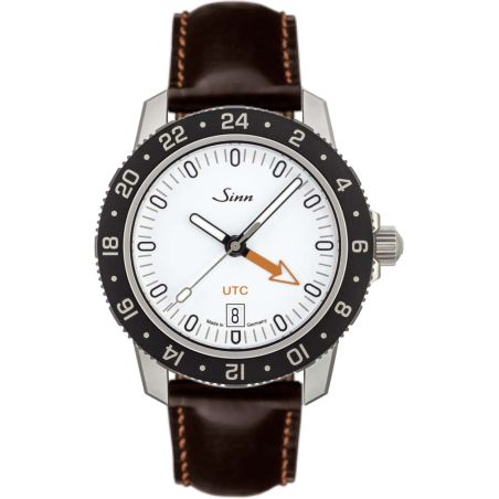 Sporty Watch 105 St Sa UTC W Leather Strap - Sinn