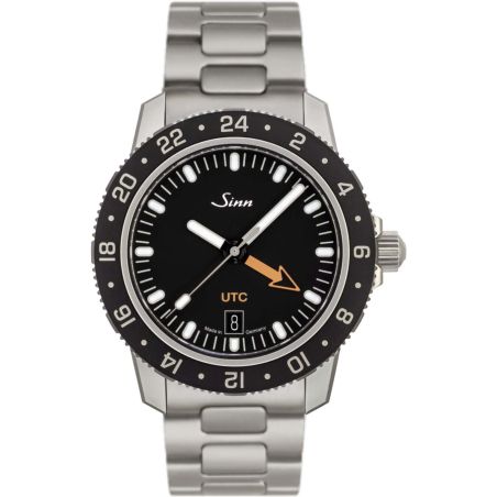 Sporty Watch 105 St Sa UTC Solid Strap - Sinn