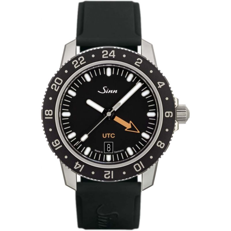 Sporty Watch 105 St Sa UTC Silicon Strap - Sinn