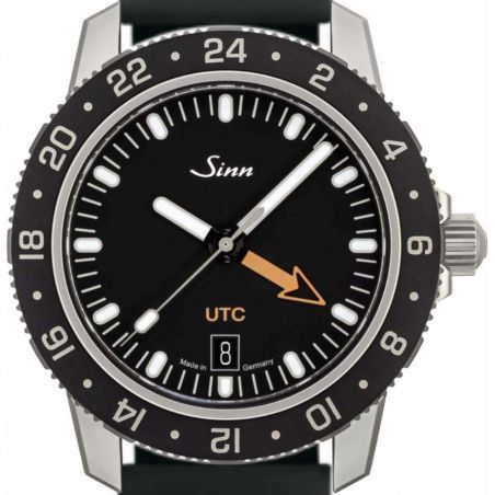 Sporty Watch 105 St Sa UTC Silicon Strap - Sinn