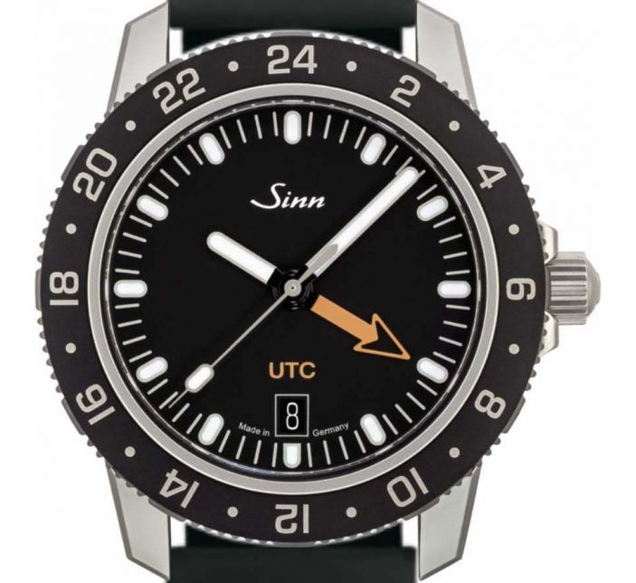 Sporty Watch 105 St Sa UTC Silicon Strap - Sinn