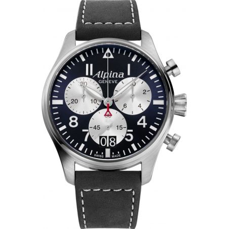 Montre Alpina Startimer Pilot Big Date Chronograph AL-372NS4S6