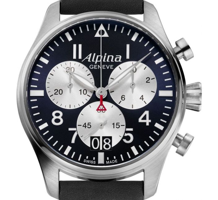 Montre Alpina Startimer Pilot Big Date Chronograph AL-372NS4S6