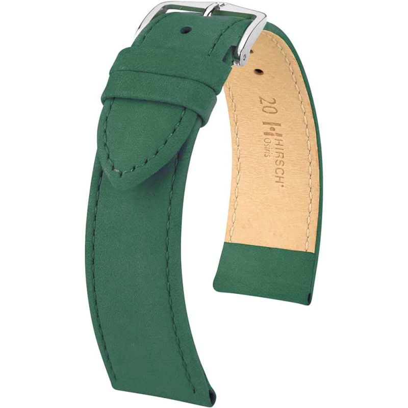 Bracelet Hirsch Osiris Nubuck Vert Foncé