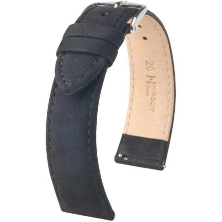 Bracelet Hirsch Osiris Nubuck Noir