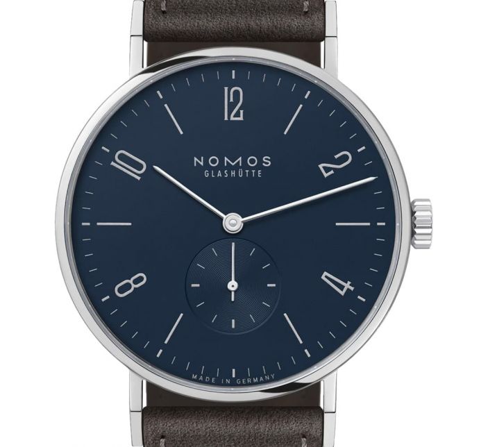 Tangente 38 Bleu nuit Leather - Nomos