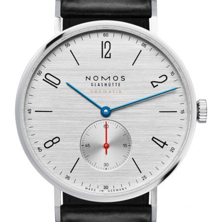 Montre Nomos Tangente Neomatik 39 Silvercut Leather