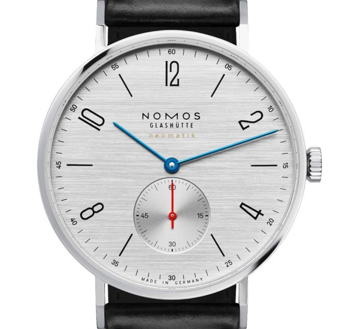 Montre Nomos Tangente Neomatik 39 Silvercut Leather
