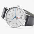 Montre Nomos Tangente Neomatik 39 Silvercut Leather