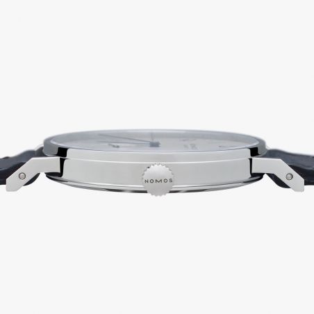 Montre Nomos Tangente Neomatik 39 Silvercut Leather