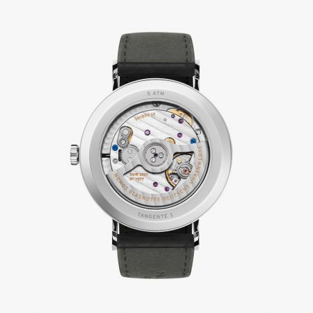 Montre Nomos Tangente Neomatik 39 Silvercut Leather