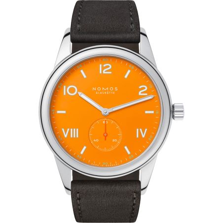 Club Campus 38 Future Orange Leather - Nomos 