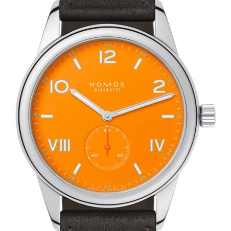 Club Campus 38 Future Orange Leather - Nomos 