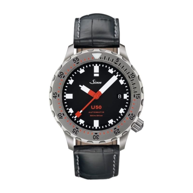 Diving Watch U50 Tegiment Leather Strap - Sinn 