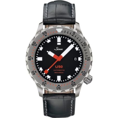 Diving Watch U50 Tegiment Leather Strap - Sinn 