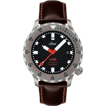 Diving Watch U50 Tegiment Leather Strap - Sinn 