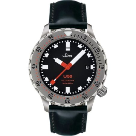 Diving Watch U50 Tegiment Leather Strap - Sinn 