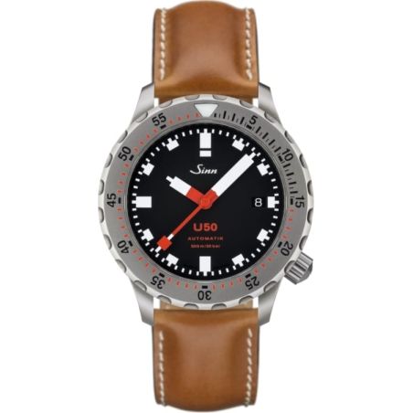 Diving Watch U50 Tegiment Leather Strap - Sinn 